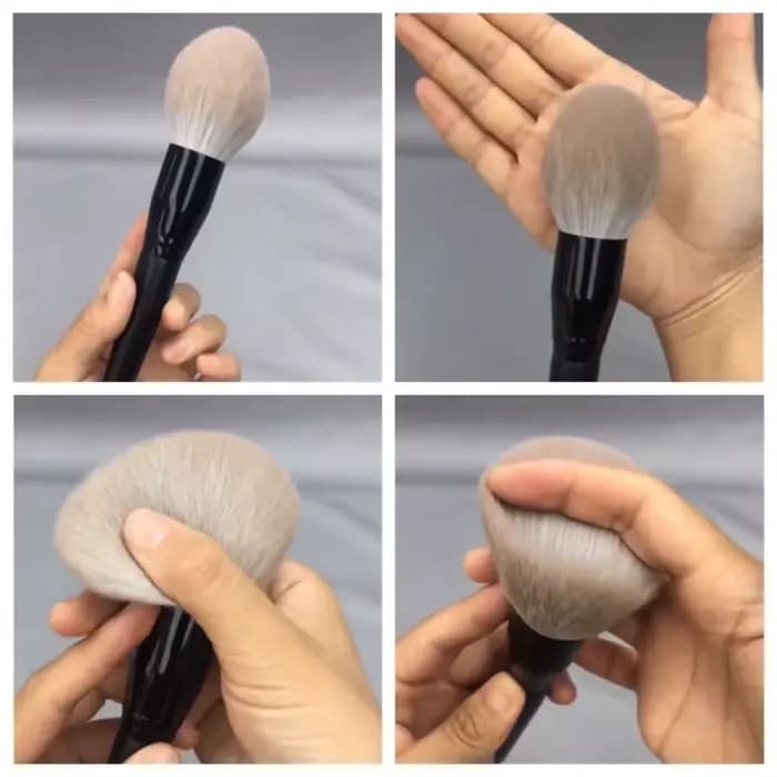 Pinceau Kabuki professionnel-pinceau de maquillage en poudre de Blush doux