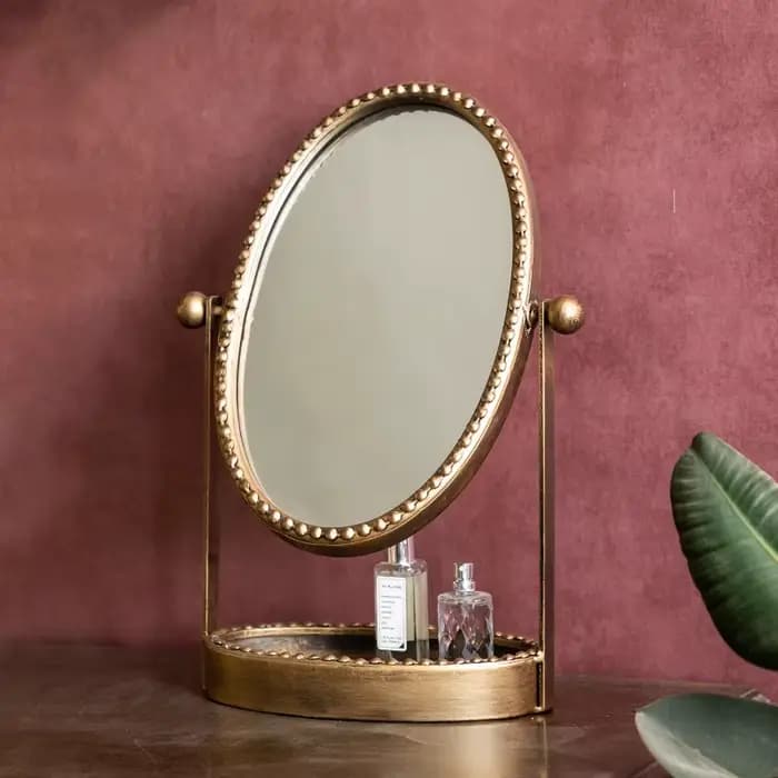 Miroir de maquillage pour petites filles