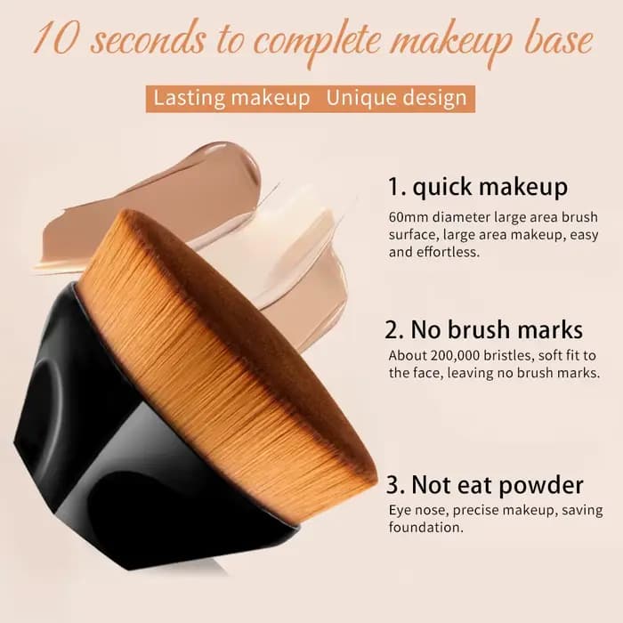 Pinceau de maquillage pour fond de teint magique pour filles