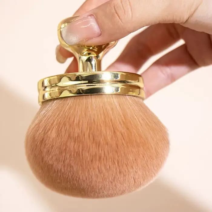 Pinceau de maquillage ergonomique extra large en forme de champignon