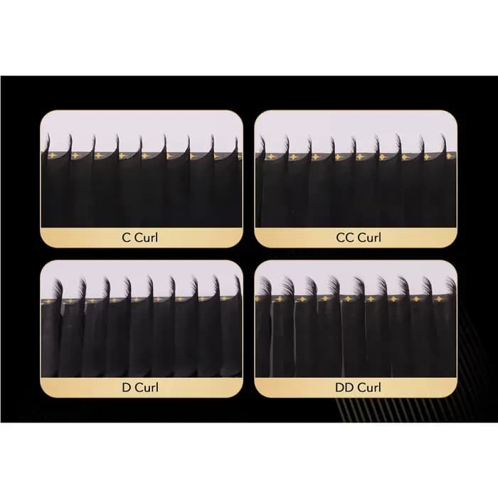 Extensions de cils individuelles Lashprofessor 5-20mm, cils en soie douce de qualité supérieure, noi