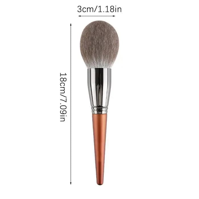 Pinceau de maquillage professionnel pour femme, poudre, fard à joues, grand, moelleux, adouci, fibre, outil cosmétique, nouveau, 1 pièce