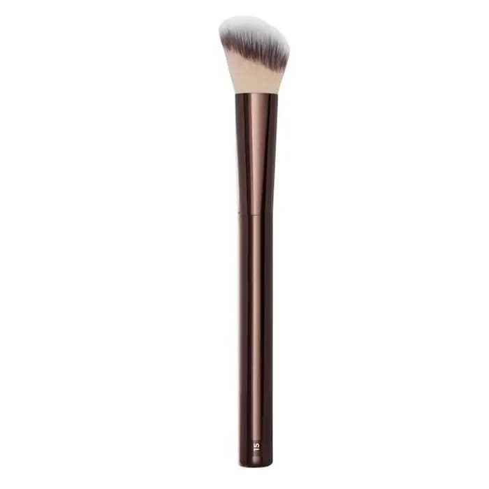No. 15 pinceau à Blush sablier contour coudé