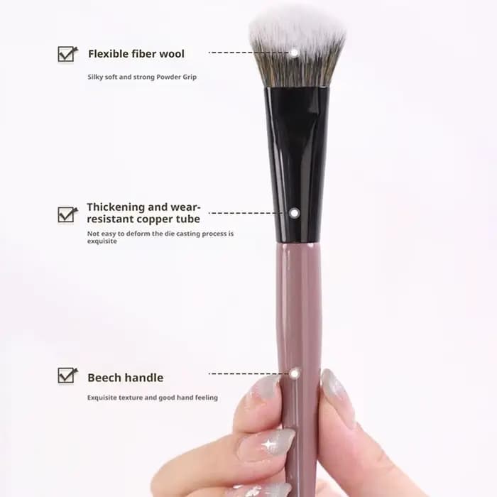 Pente fard à joues brosse poudre Blush crème liquide