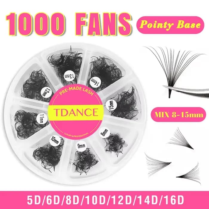 TDANCE 1000 ventilateurs ventilateur ample longueur mixte Base pointue ventilateurs préfabriqués min