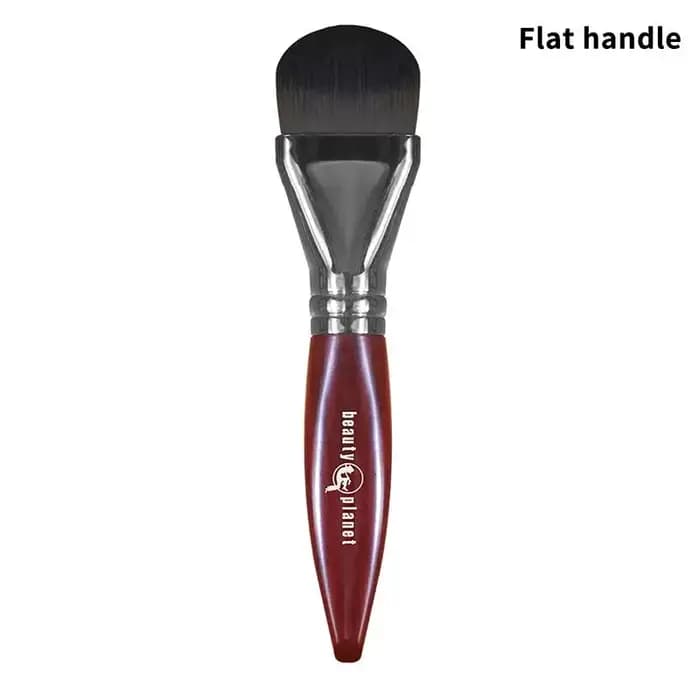 Pinceau de maquillage pour fond de teint plat
