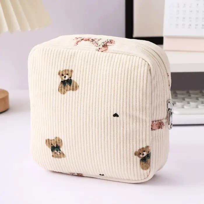 Petite trousse de maquillage mignonne pour sac à main