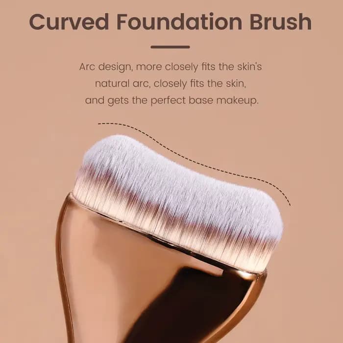 MAANGE – 14 pinceaux de maquillage avec 2 houppettes à coussin d'air