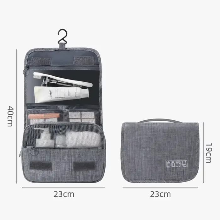 Trousse de toilette de voyage pour femmes, organisateur suspendu Portable pour shampoing, revitalisa
