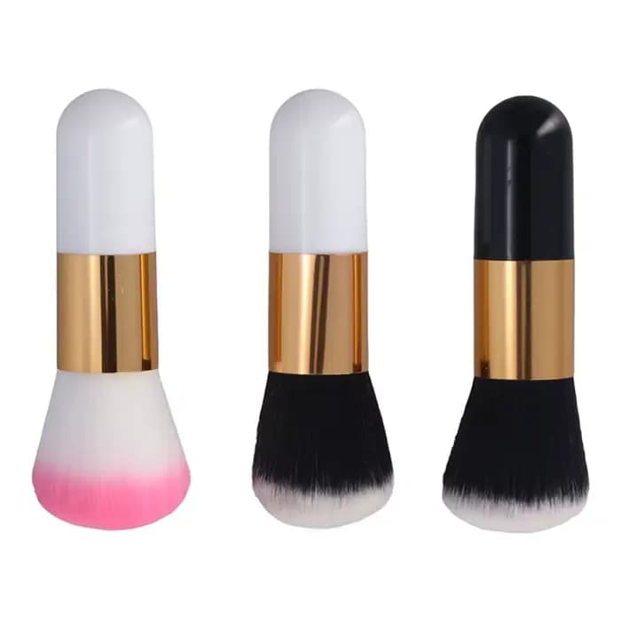 1 pièces pinceaux de maquillage de grande taille fond de teint poudre visage Blush brosse doux