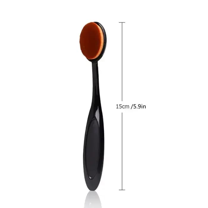 Pinceau de fond de teint de grande taille en forme de brosse à dents