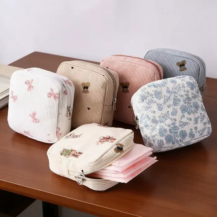 Petite trousse de maquillage mignonne pour sac à main