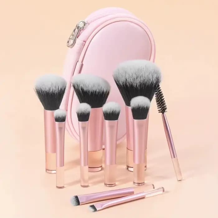 Ensemble de mini pinceaux de maquillage pour le visage