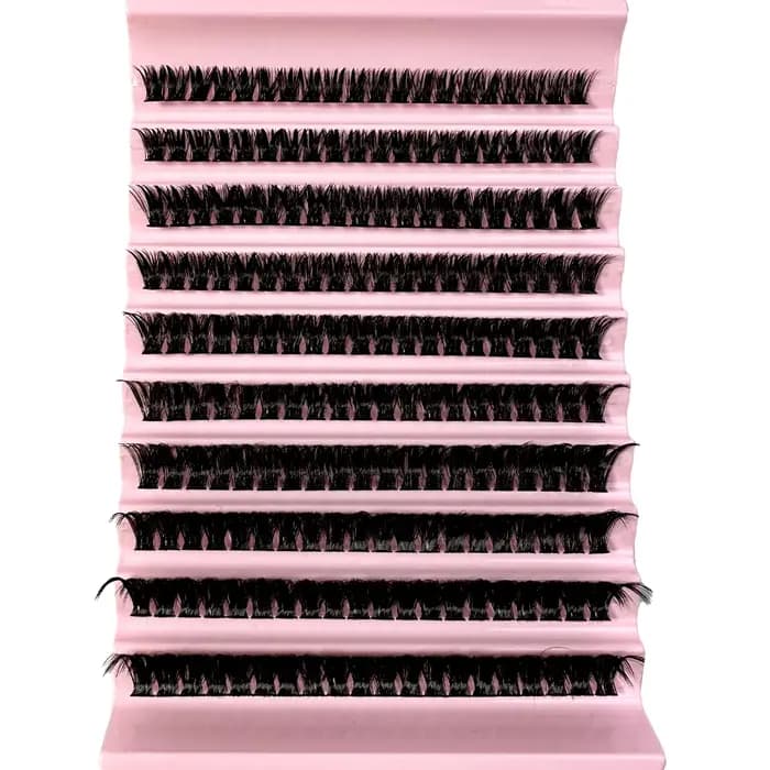 Lot de 200 pièces d'extensions de cils individuels