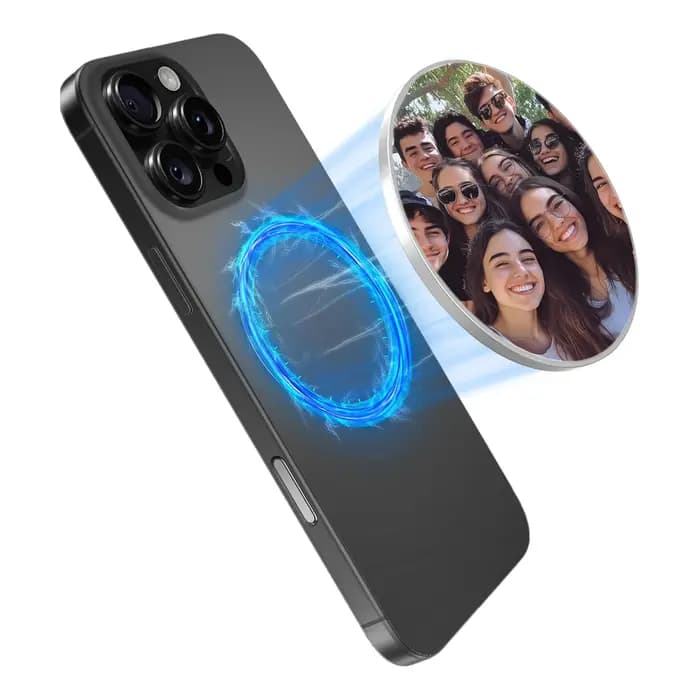 Miroir Selfie Magnétique pour Caméra Arrière