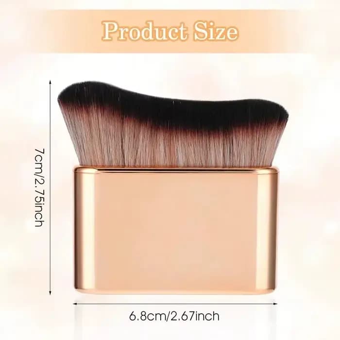 Pinceau auto-bronzant doux pour le corps