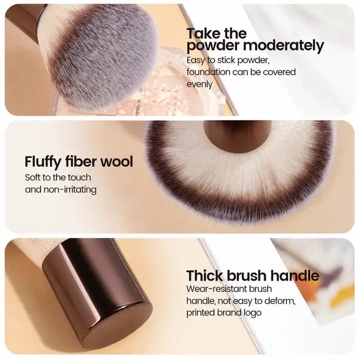 Ensemble de pinceaux de maquillage professionnels