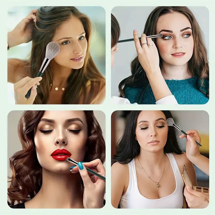 14 pinceaux de maquillage professionnels qui peuvent créer une variété de looks