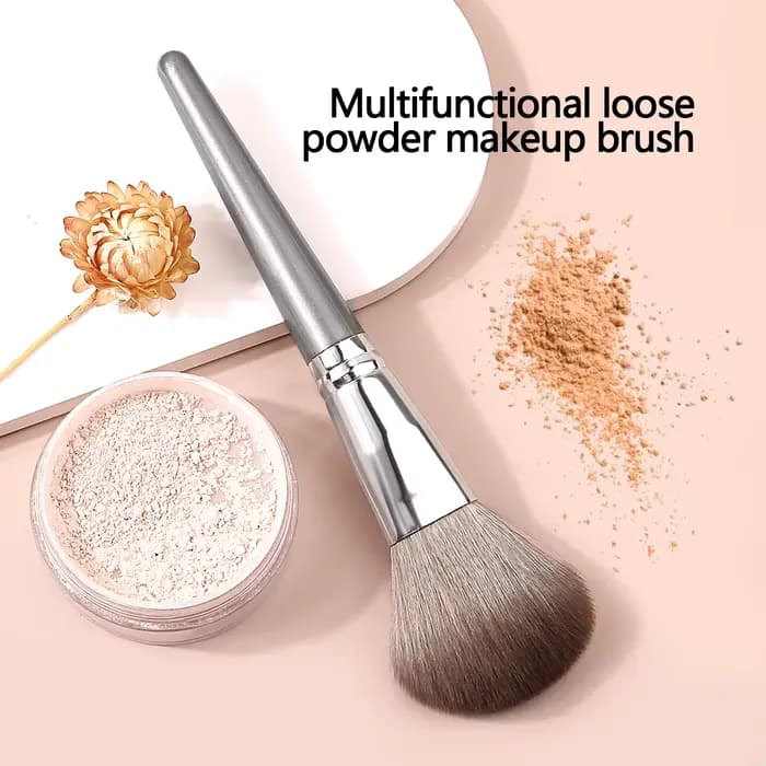 1 pièces de haute qualité moelleux doux grand pinceau à poudre