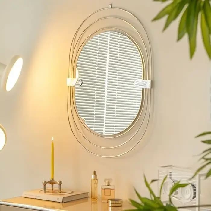 Miroirs muraux de maquillage pour salon