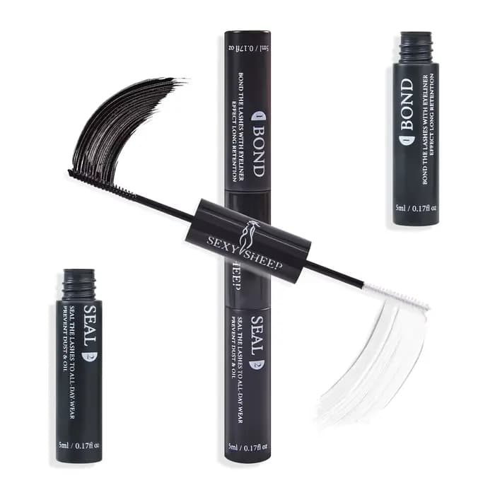 SEXYSHEEP Liaison et joint de cils 10 ml Colle et joint de cils individuels Kit d'extension de cils